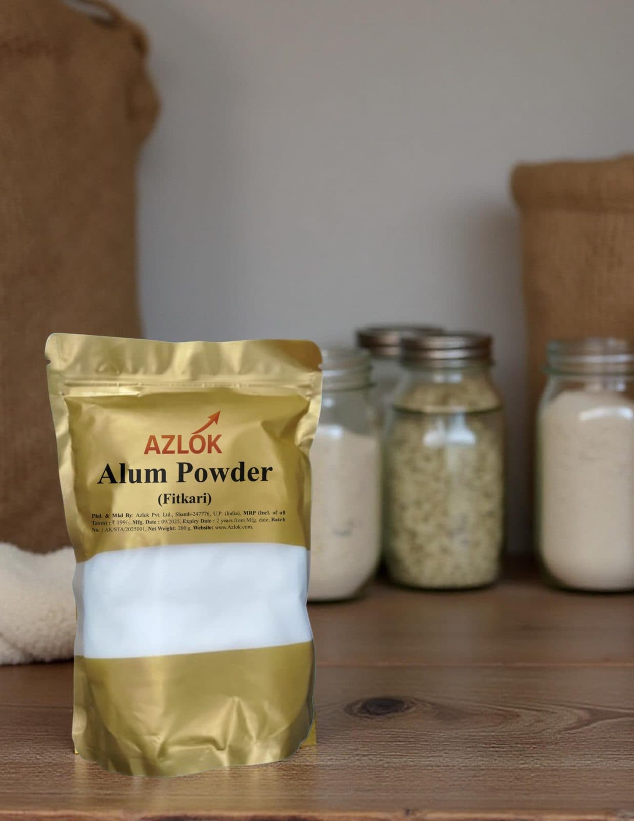 Alum Powder (Fitkari) 400 g - Image 2