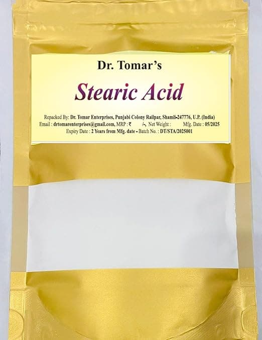Stearic Acid Powder: Uses, Benefits & Buying Guide