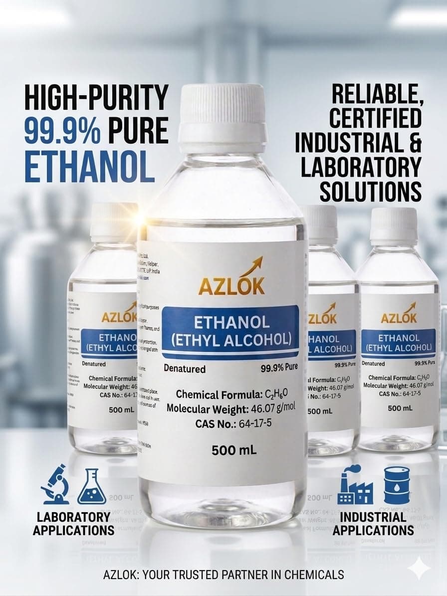 Ethanol 99.9% (Denatured) 500 mL,Analytical Grade, Laboratory Grade., generic - Image 3