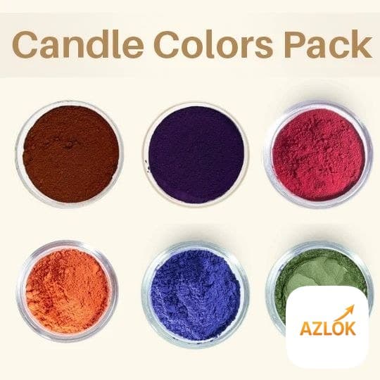 6 Candle Color Combo Pack