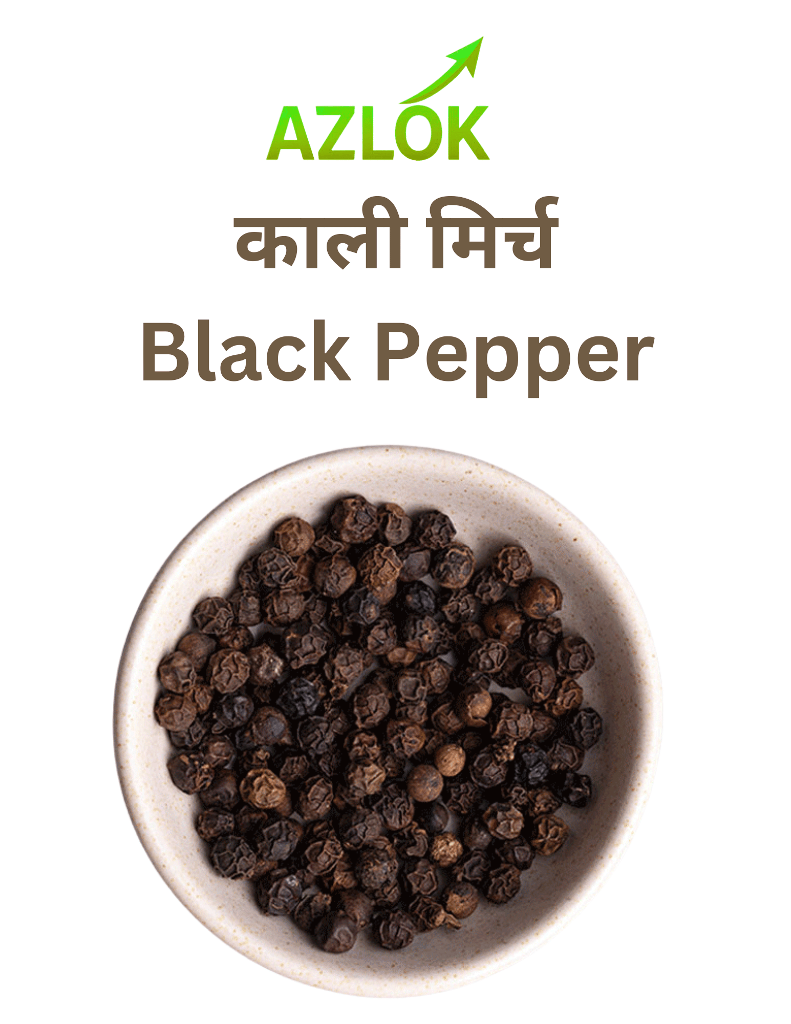 Azlok Kali Mirch (Black Pepper Whole) 50 g - Image 2