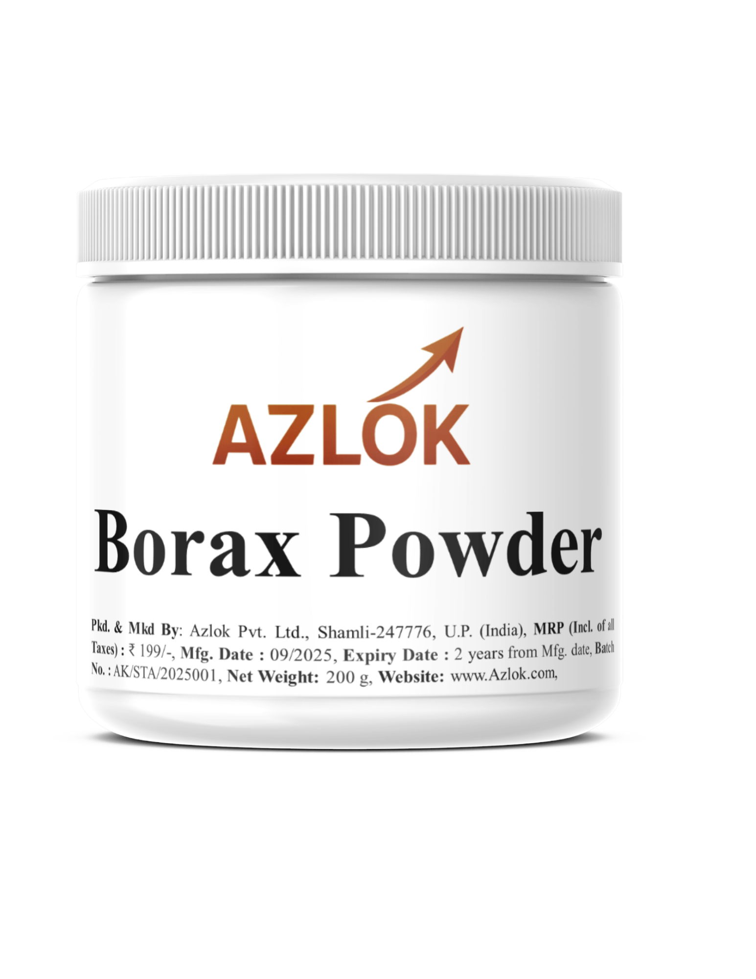 Azlok Borax Powder 200g - Image 2