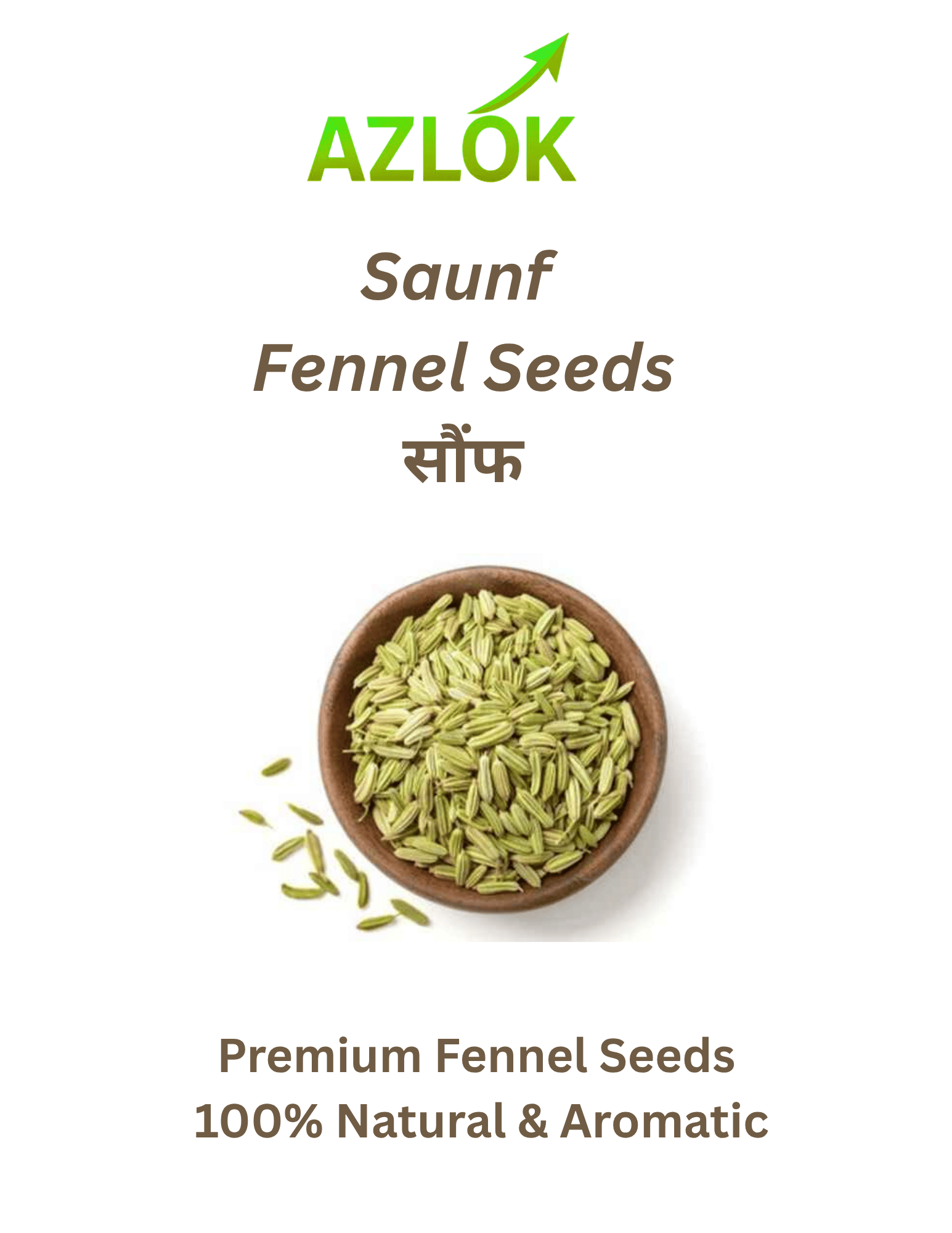 Azlok Saunf (Fennel Seeds) 200 g - Image 1
