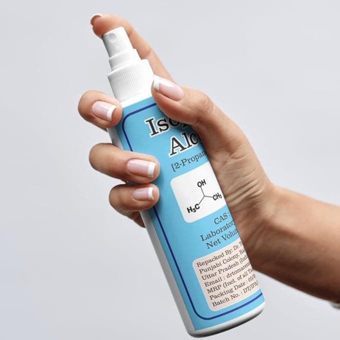 Azlok Isopropyl Alcohol for cleaning (IPA) I 100mL I 99.9% Pure  - Image 2