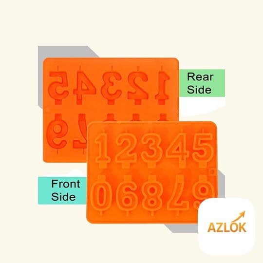 0-9 Number Birthday Candle Mould ( NSA ) - Image 1