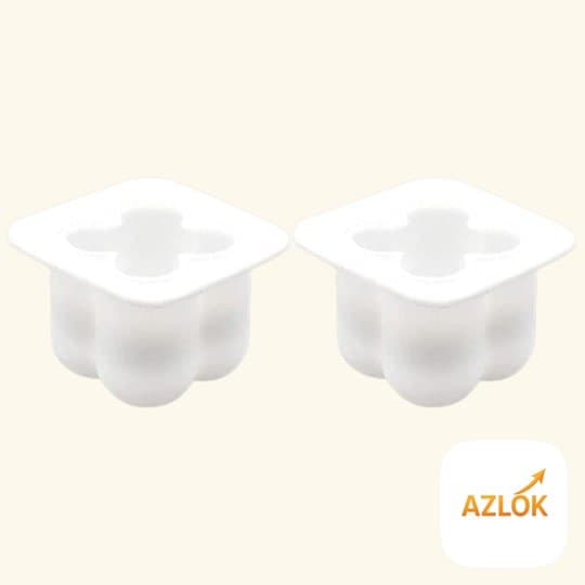 2D Bubble Candle Silicone Mould - Buy 1 Get 1 Free - Image 1