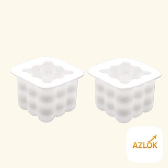 3D Bubble Candle Silicone Mould  - Buy 1 Get 1 Free - Image 1