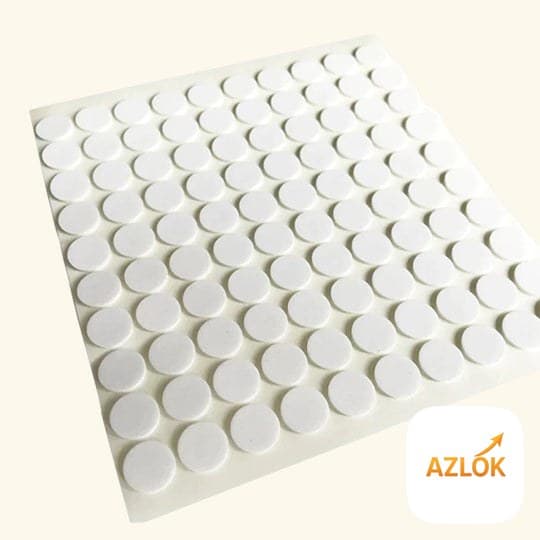 Candle Wick Round Stickers - 10 MM - Image 1