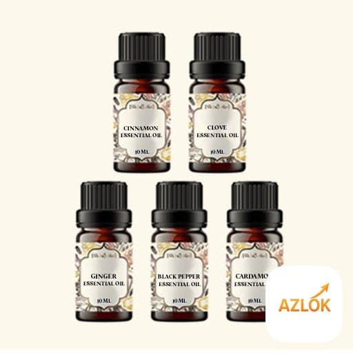 Spicy & Warm Essential Oils Kit - Image 1