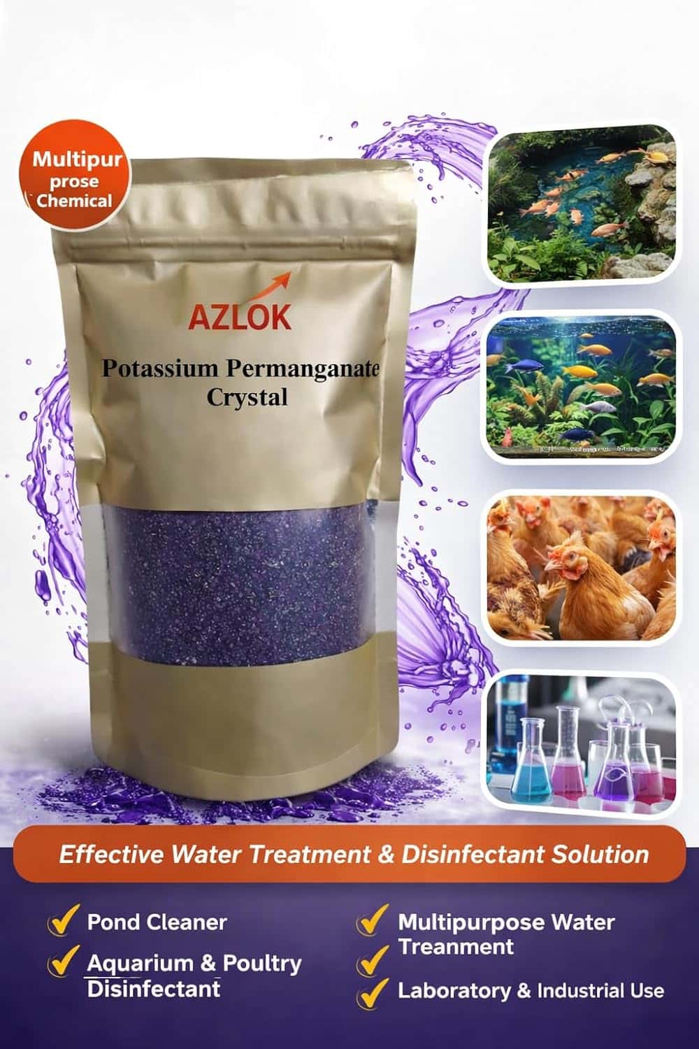 Potassium Permanganate Crystals 300g: The Complete Guide to Water Treatment, Disinfection & Safe Use