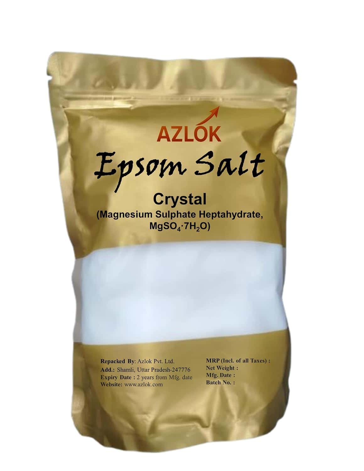 Epsom Bath Salt Crystal and Bath 1kg | For refreshing bath soak, relieves aches & pain
