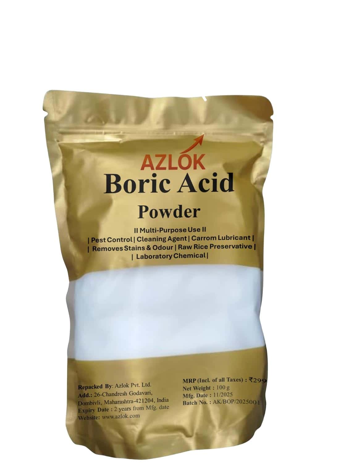 Boric Acid Powder 200 g | Multipurpose Household Utility Powder