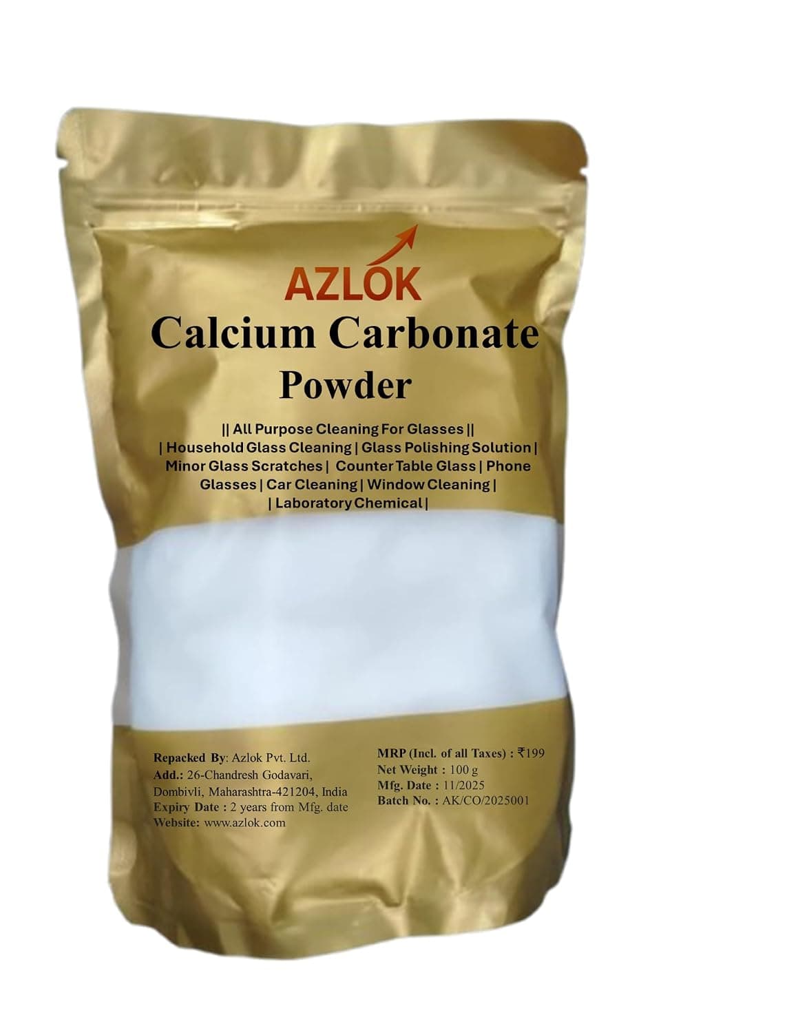 Calcium Carbonate Powder 100 g - Image 1