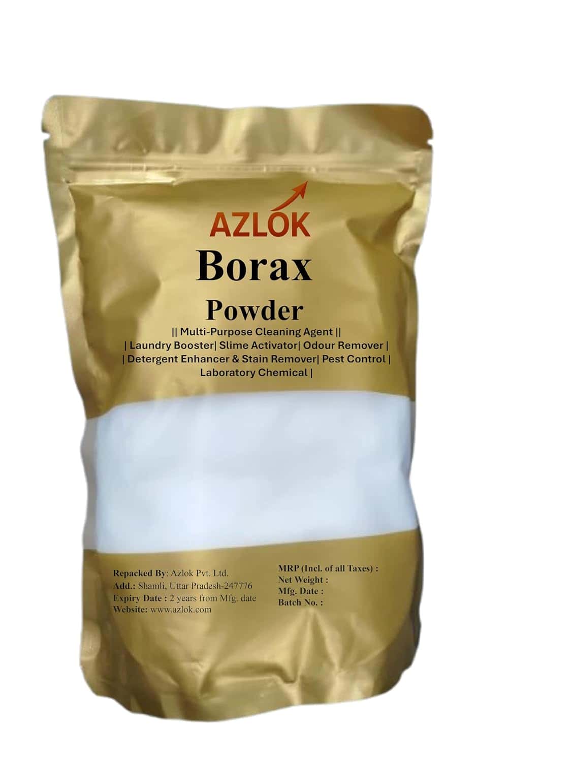 Borax For Washing Cloths, Slime Maker, Cleaning & Stain Remover Powder, Ants Killer