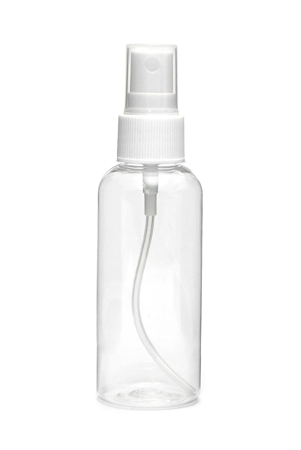 100ml Empty Refillable Fine Mist Sprayer Spray Bottle Atomizer With Ultra-Fine Mist Pump,1 Pc,100 ml,Pet Plastic,Transparent - Image 1