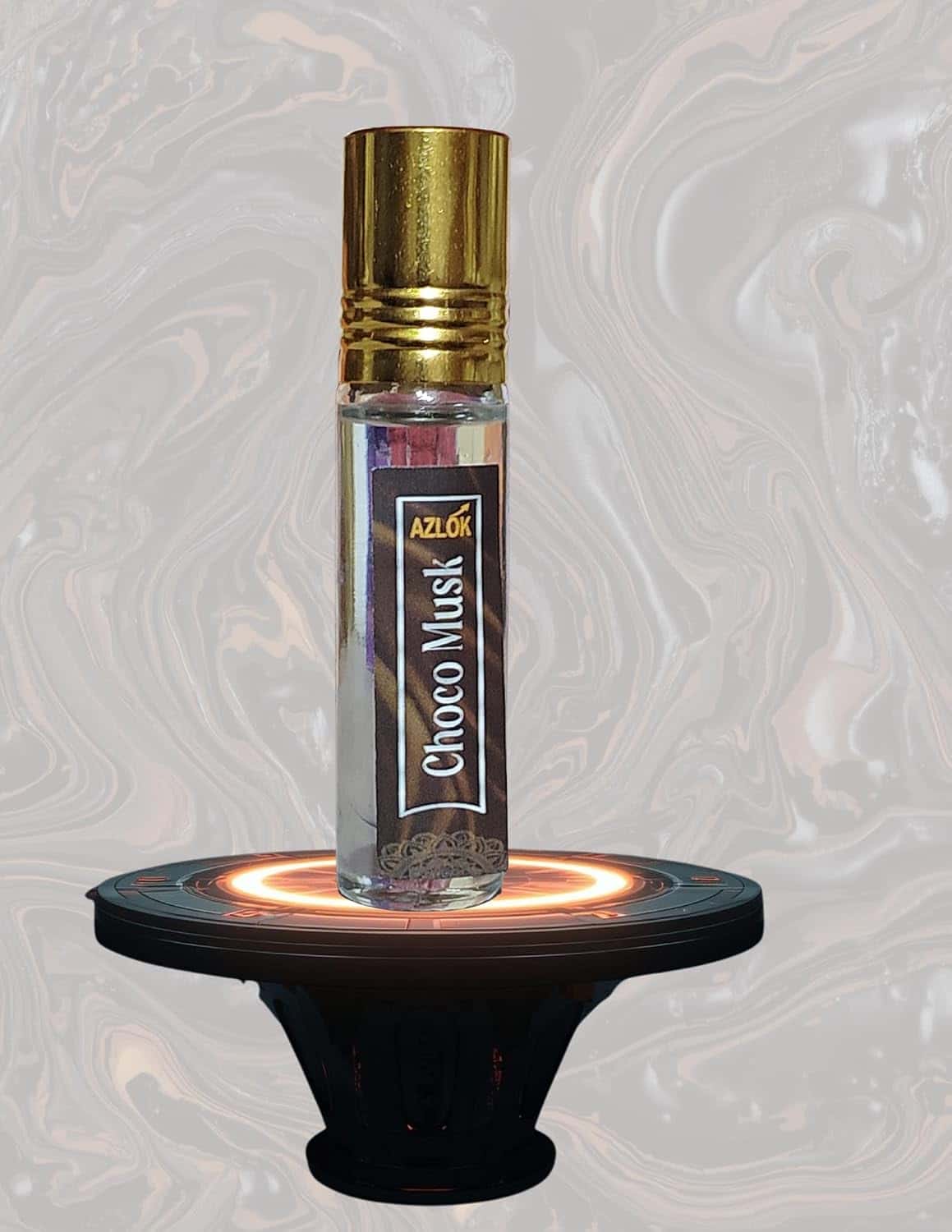Choco Musk Attar Perfume Oil (9 ml) | Sweet Chocolate & Musky Fragrance | Alcohol-Free Long-Lasting Attar