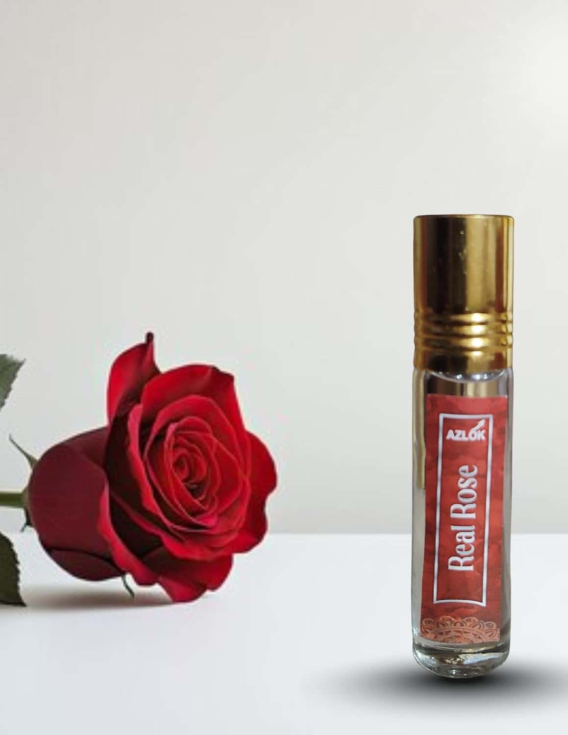 Real Rose Attar Perfume Oil 9 ml | Natural Floral Fragrance | Alcohol-Free Long-Lasting Attar | For Men & Women