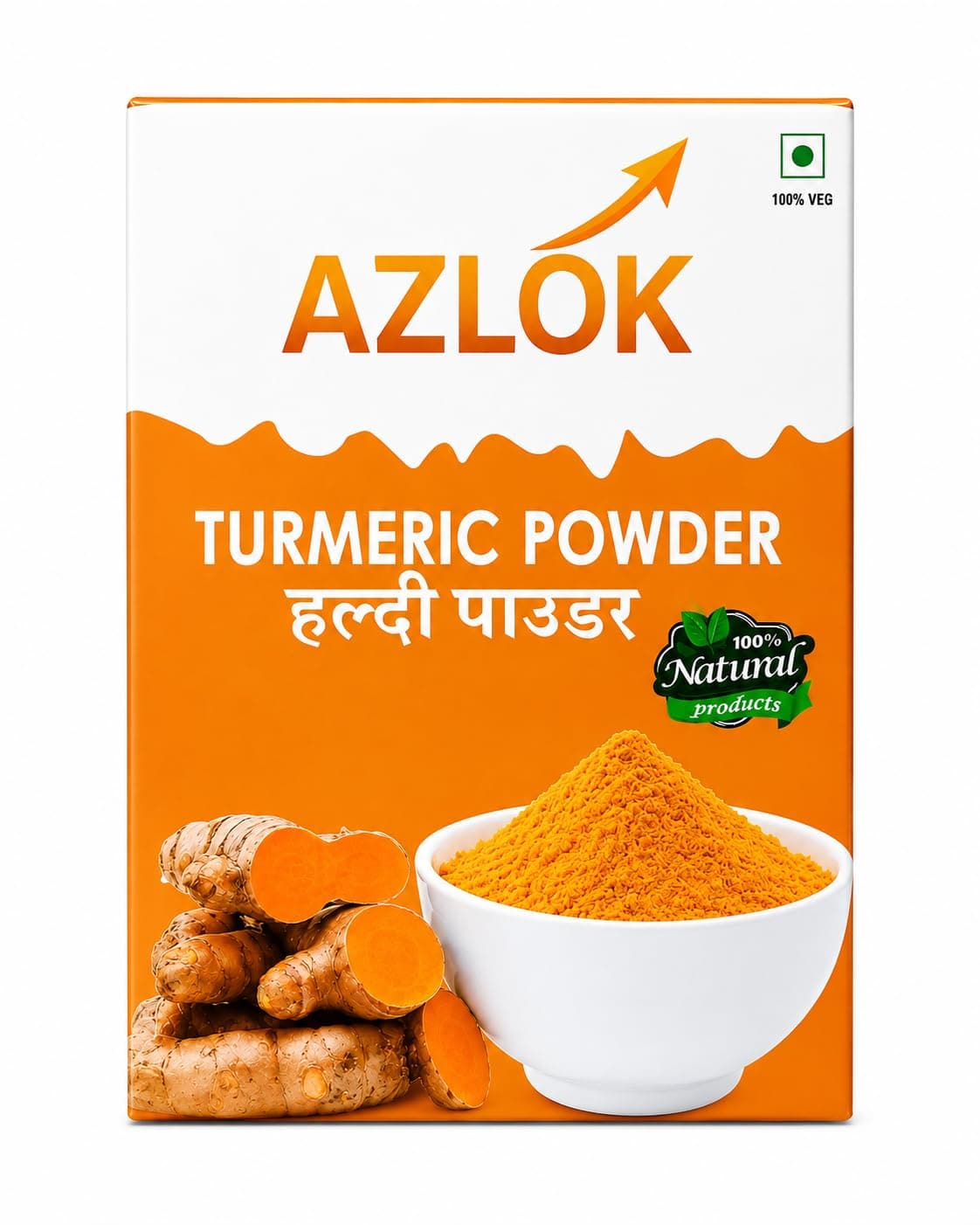 Turmeric Powder (Haldi) 250g | Pure & Natural Turmeric Powder | Rich Colour, Aroma & Authentic Taste | Perfect for Dal, Curry, Sabzi & Indian Cooking - Image 1