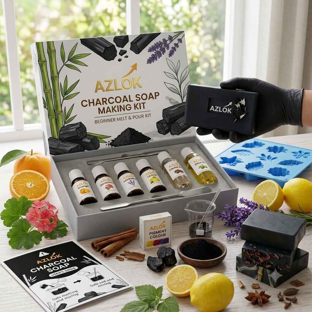 Charcoal Soap Making Kit