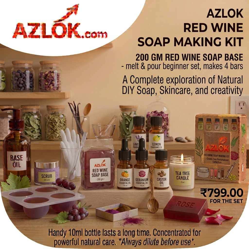 Red Wine Soap Making Kit