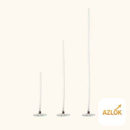 Pre Waxed Candle Wicks - 3 Inch + 5 Inch + 7 Inch - Combo Pack
