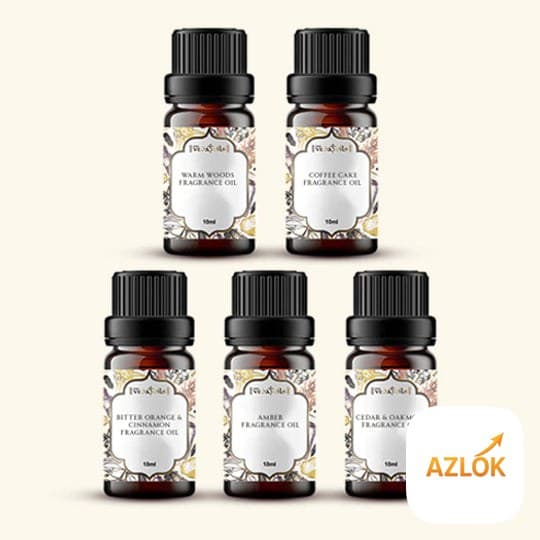 Autumn Fragrance Oils Sample Kit - 10 Ml Each - Image 1