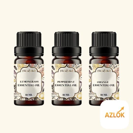 Citrus & Minty Essential Oils Set - Pack of 3 Oils - Image 1