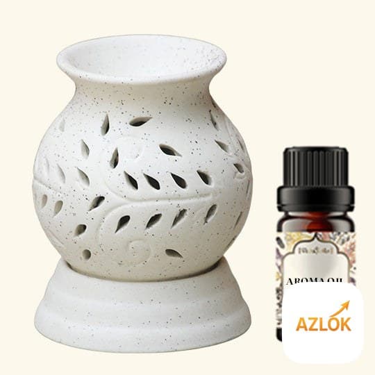 Matki Shaped Electric Aroma Diffuser + Custom Oil of Your Choice - Image 1