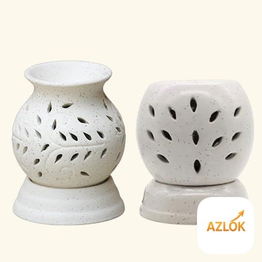 Matki Shaped + Round Shaped Electric Aroma Diffuser - Combo Pack - Image 1