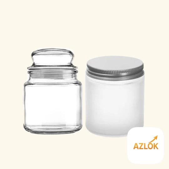 Yankee + Frosted Candle Jar - Combo Pack - Image 1